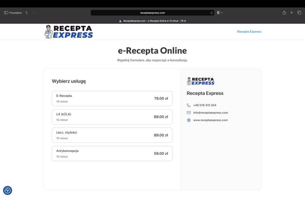 Recepta Express (receptaexpress.com) Recepta Express (receptaexpress.com)